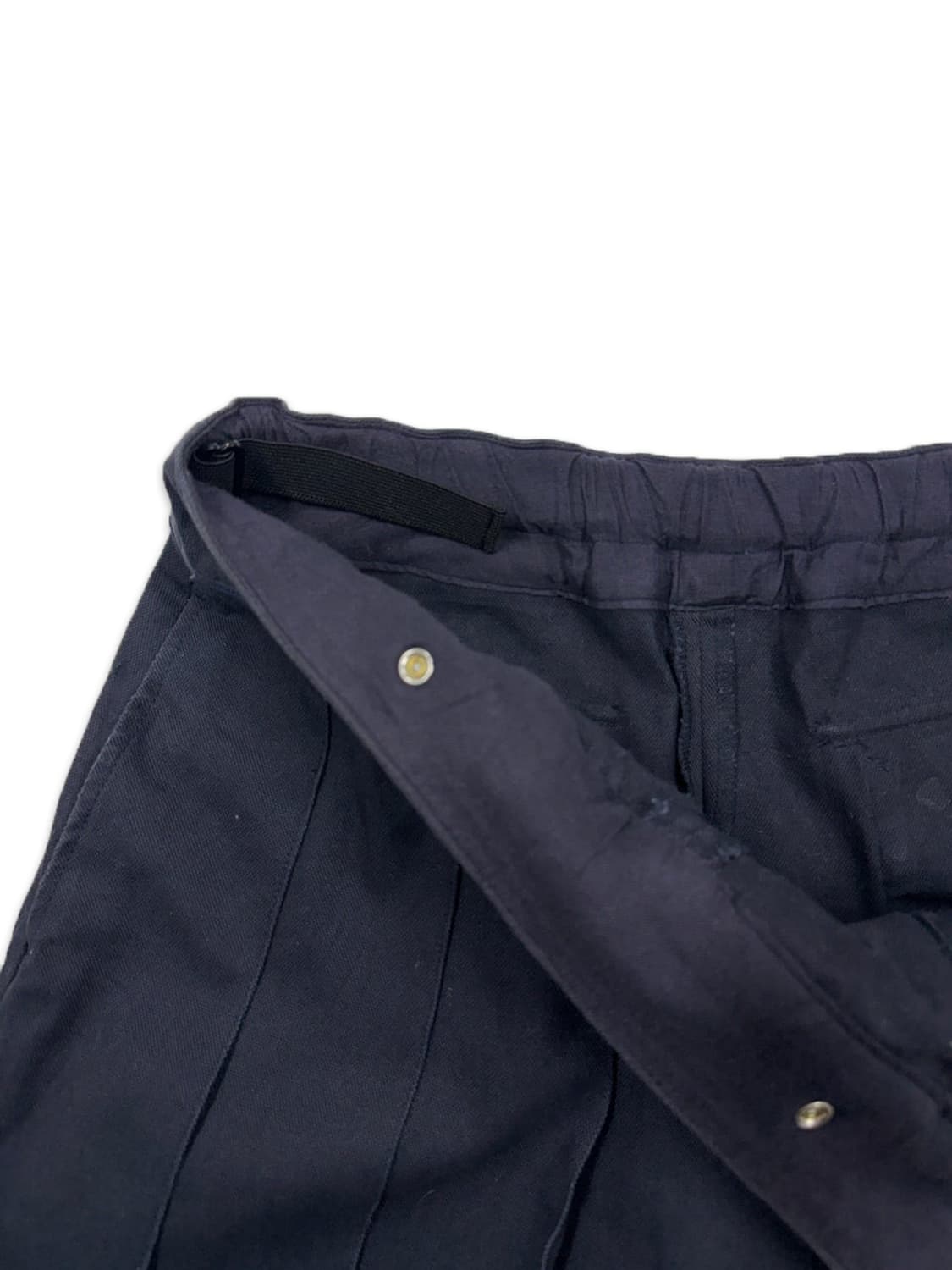 빈티지 Elle Planete 네이비 플리츠 미니 스커트 팬츠 상품이미지4