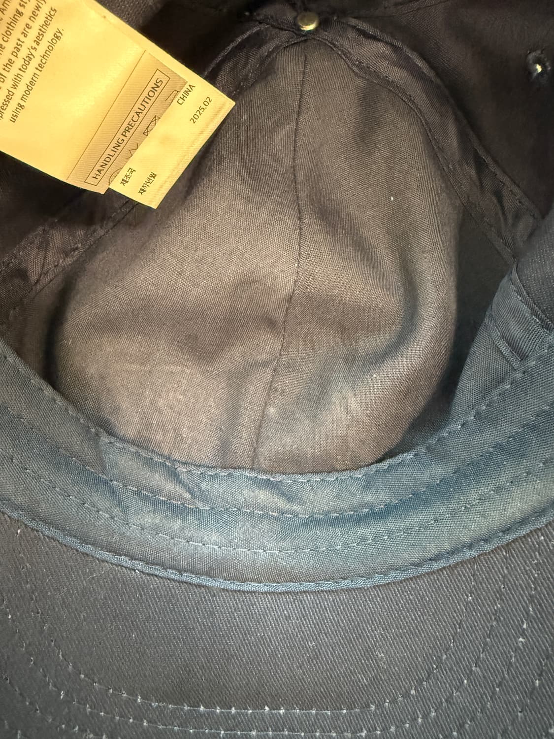 2025 리넥츠 볼캡 네이비 상품이미지6