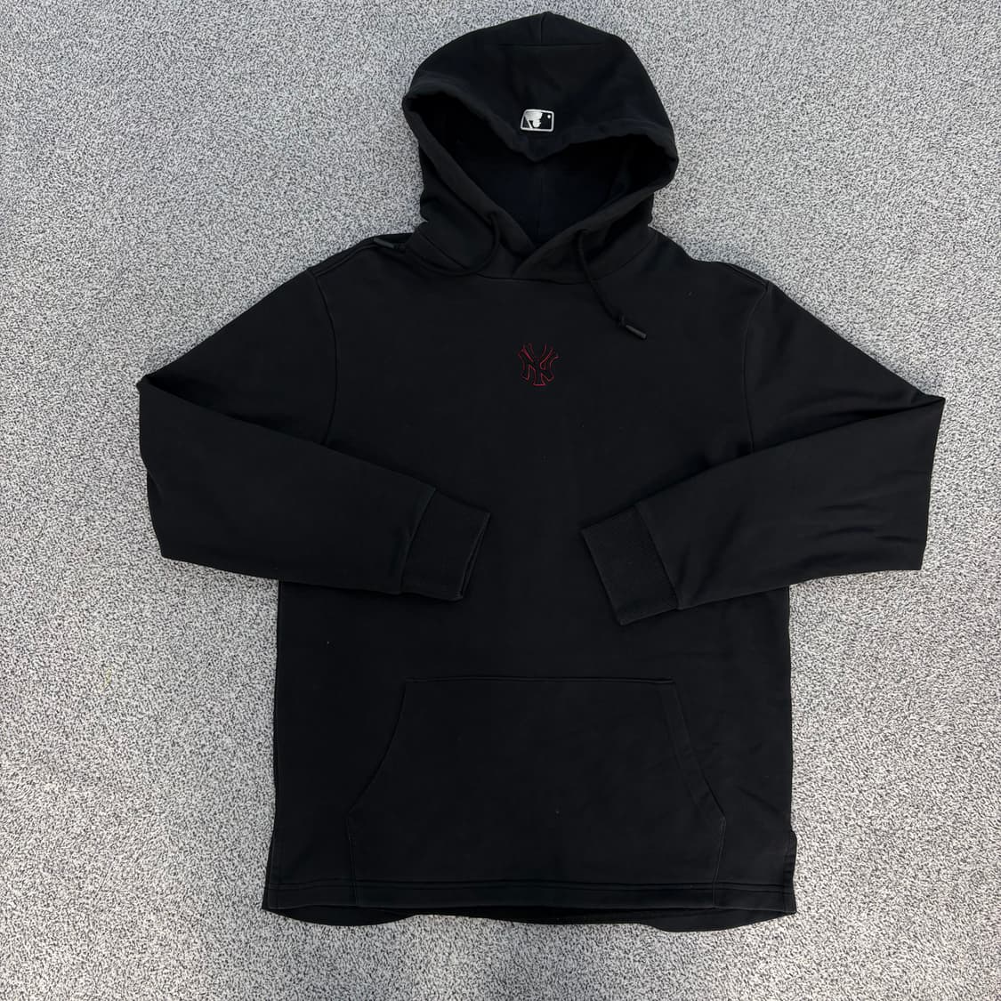 100 MLB  자수 로고 후드티 0303J 상품이미지1