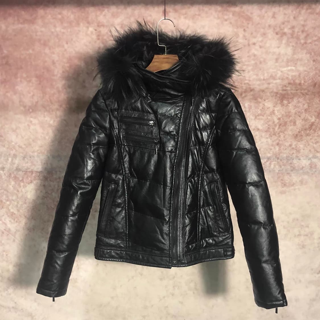 양가죽 다운 자켓 상품이미지1