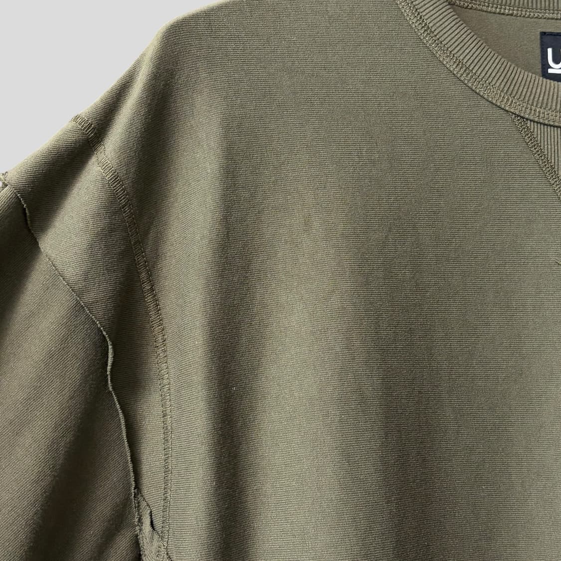 (M)GU 지유 언더커버 하프 슬리브 스웨트셔츠 상품이미지6