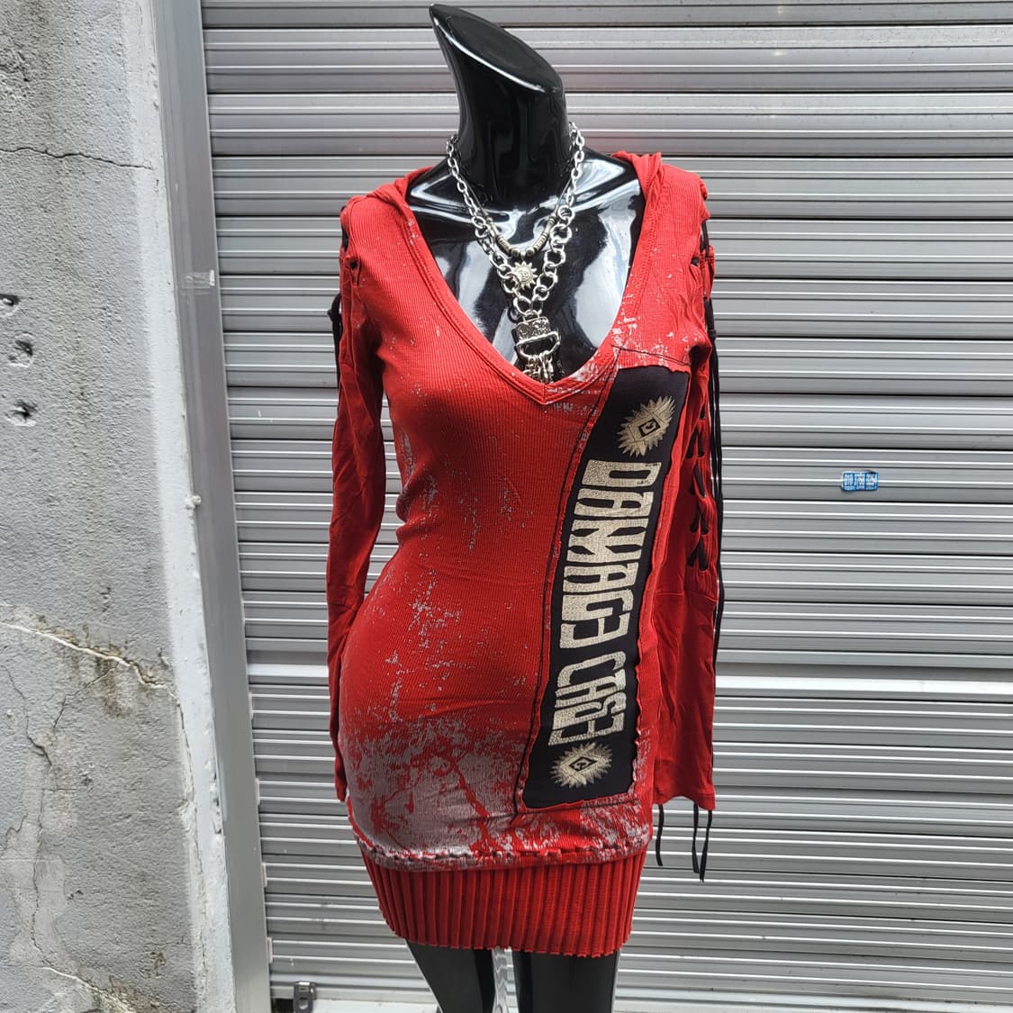 salvage long-sleeved one-piece dress  상품이미지2