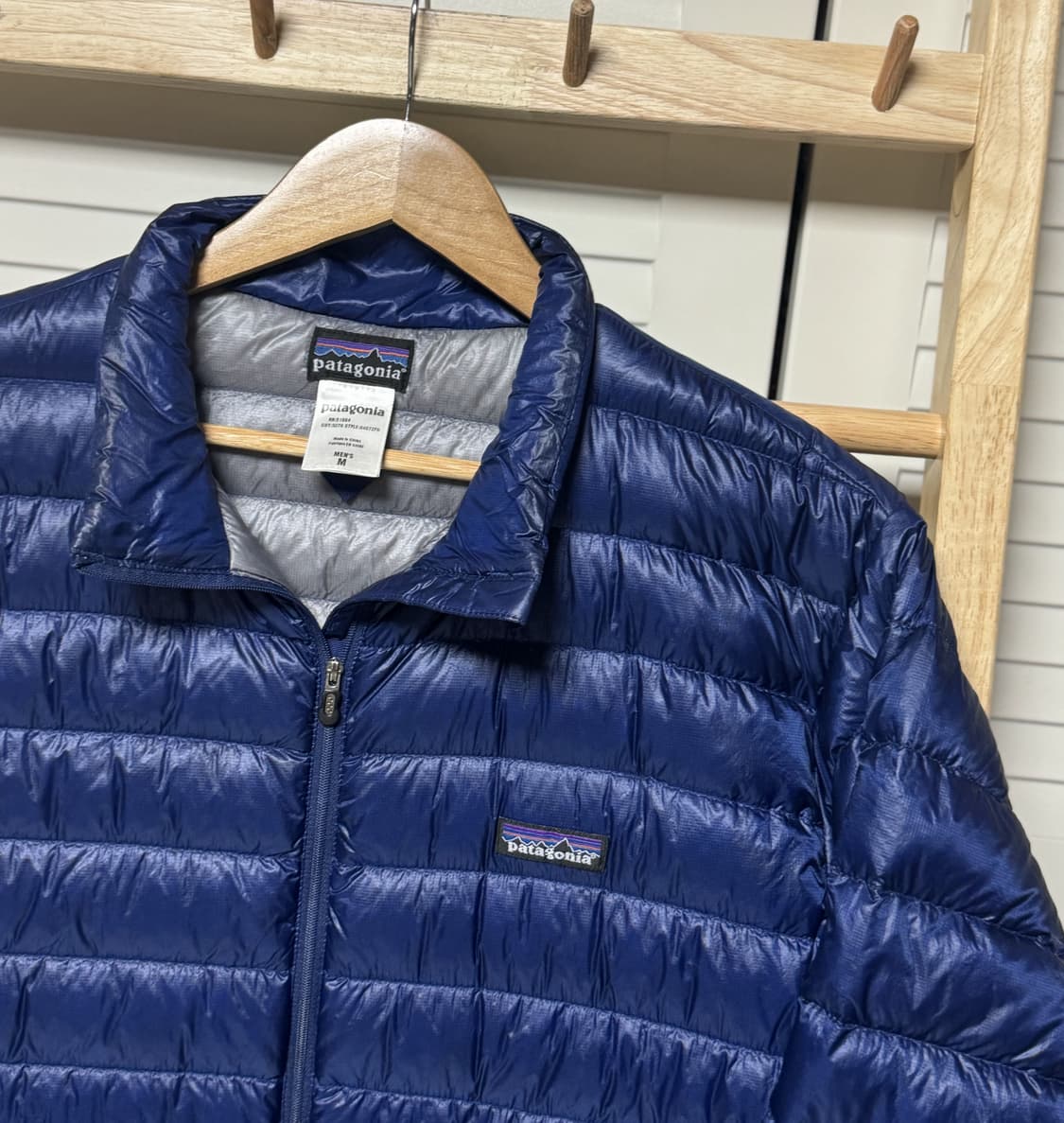 파타고니아 네이비 경량 패딩 자켓 상품이미지5