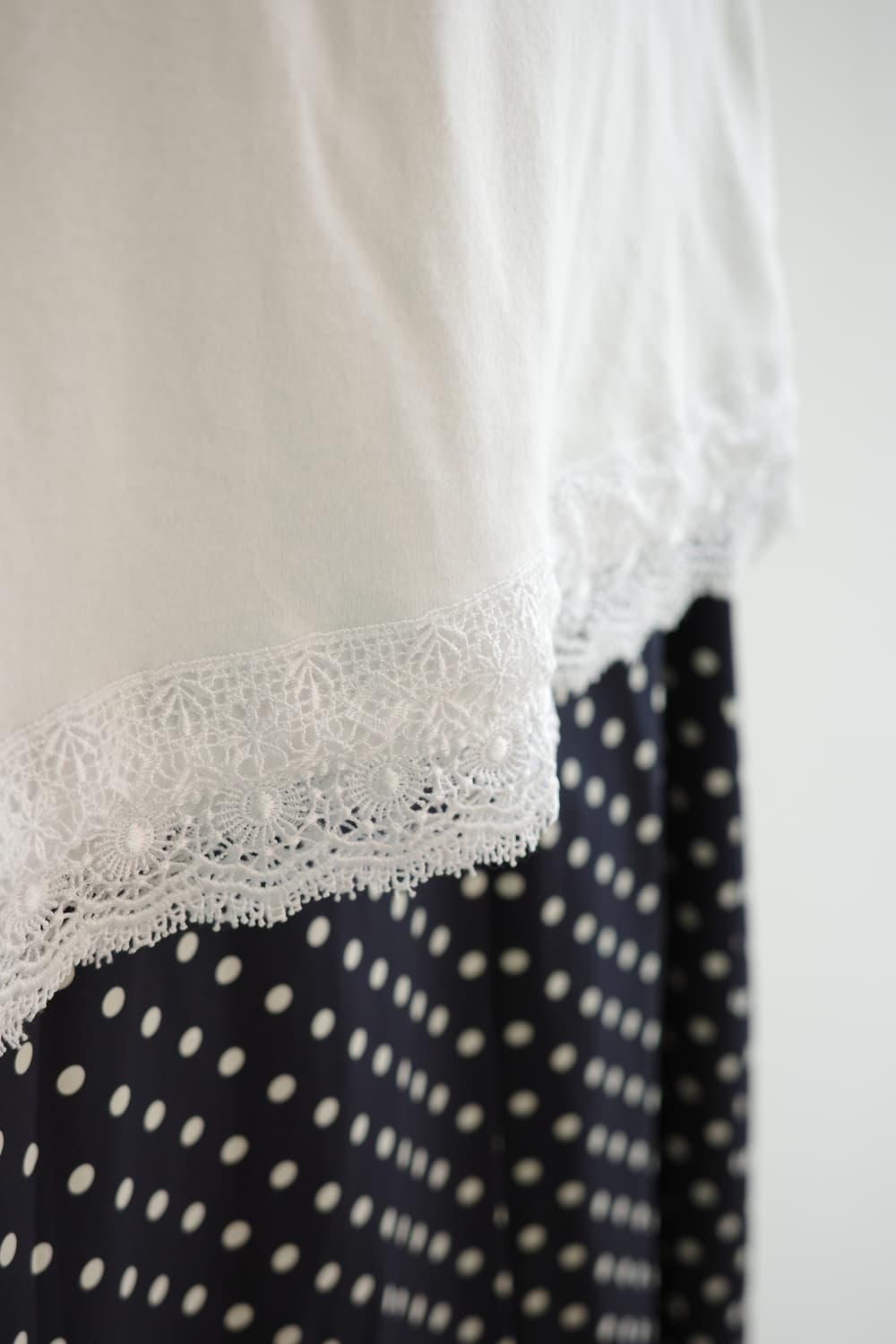 JEANASIS  
• 화이트 레이스 슬리브리스 상품이미지4