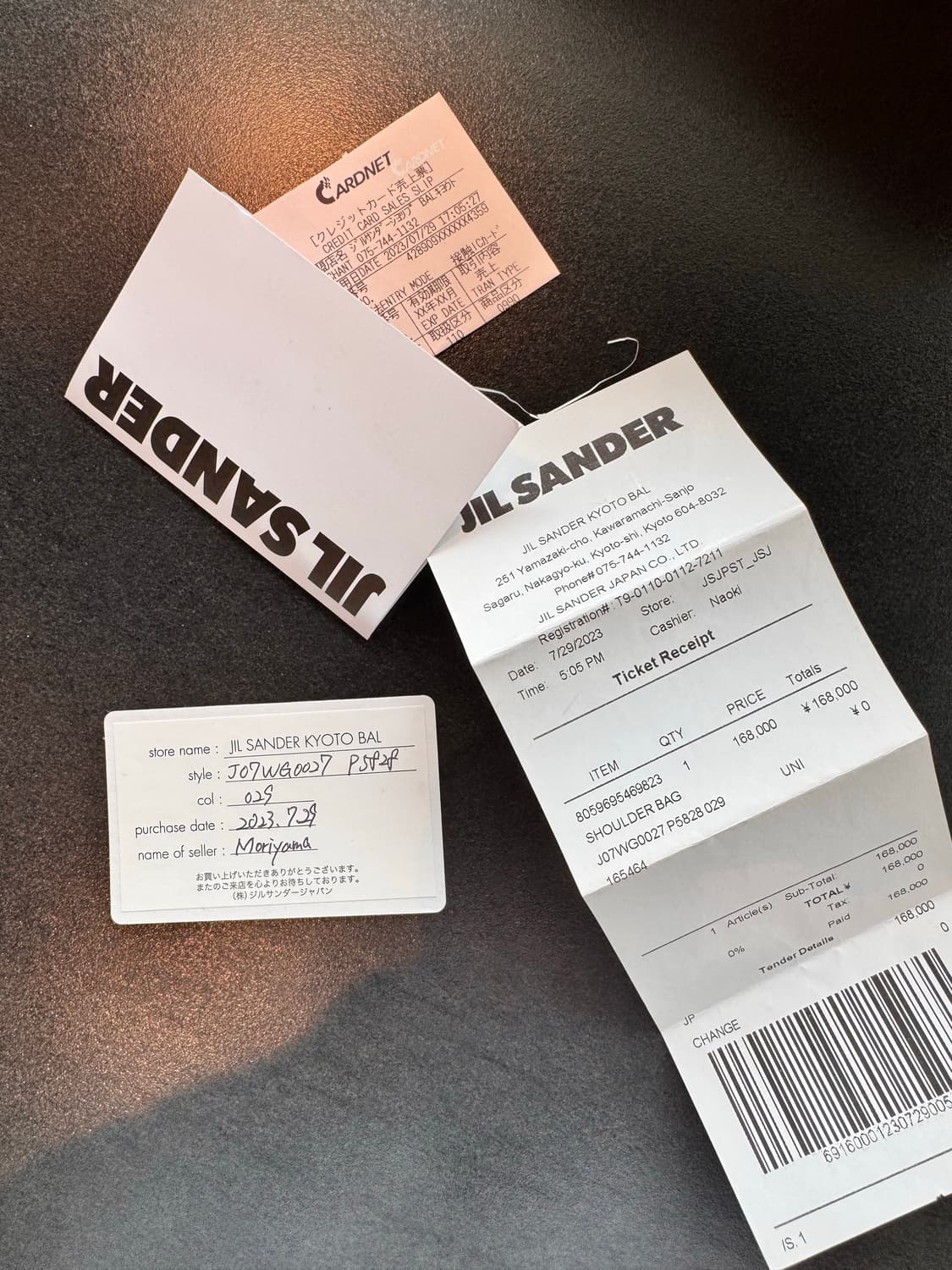 JIL SANDER 드로우스트링 숄더백 블루 상품이미지6