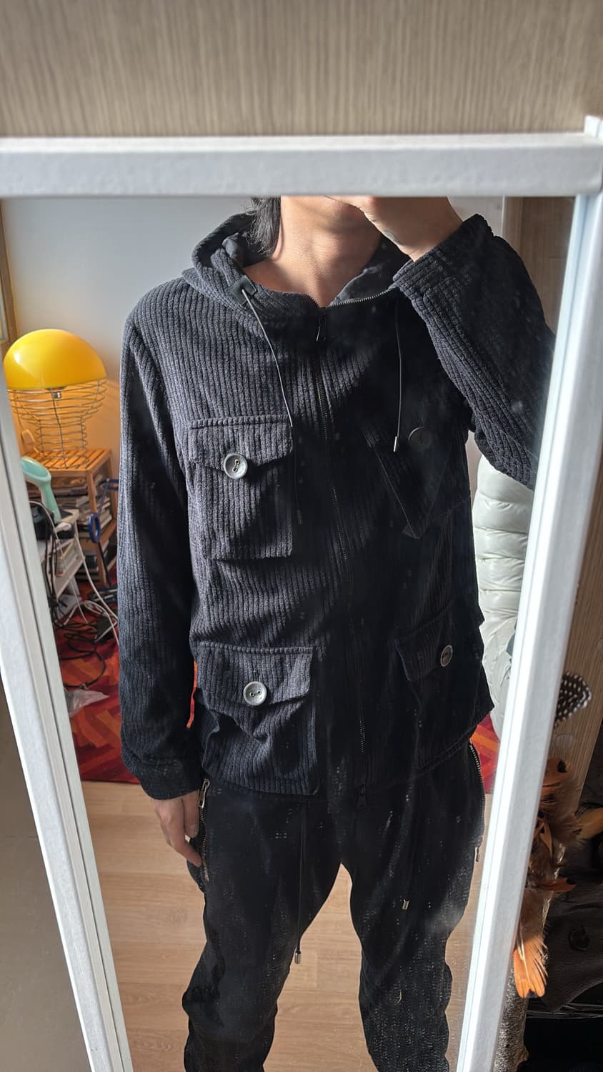 Drawstring Ninja Hood Jacket 상품이미지2