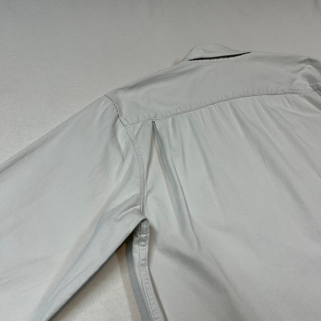 XL) Wrangler 랭글러 투포켓 워크웨어 코튼 셔츠 크림 W32 상품이미지6