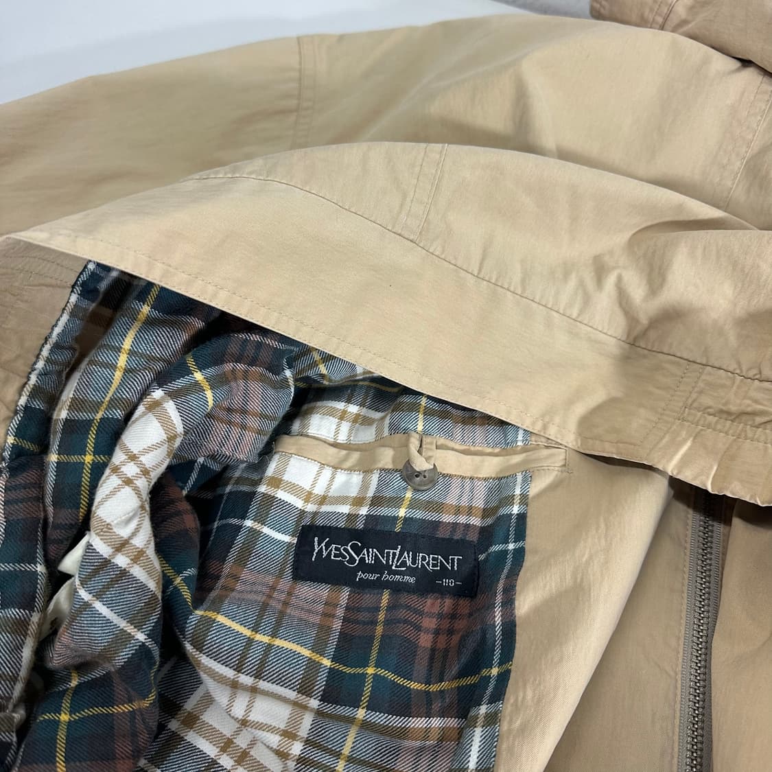 100 YSL 입생로랑 베이지 스윙탑 자켓 상품이미지6