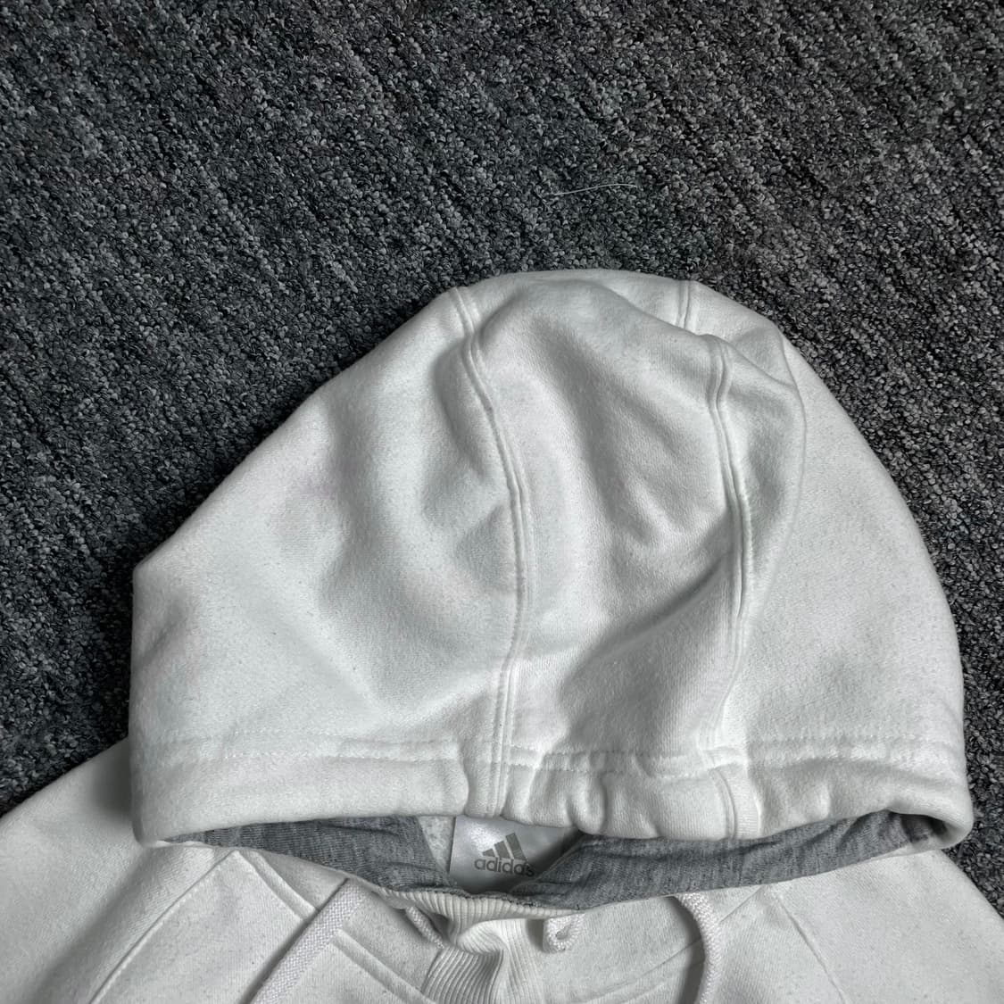 00s 아디다스 빅로고 올드스쿨 후드 티셔츠o 2432 상품이미지4