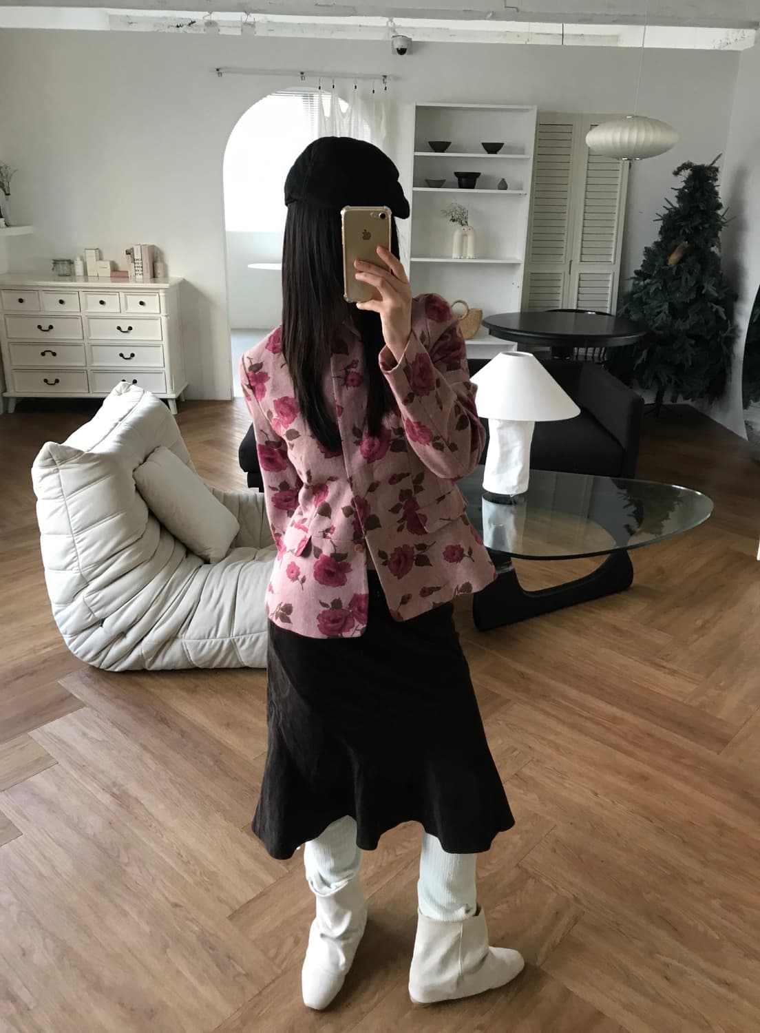 vintage pattern wool jacket 상품이미지2