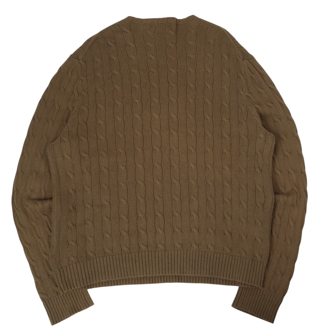 폴로 랄프로렌 카키브라운 케이블 니트 상품이미지5
