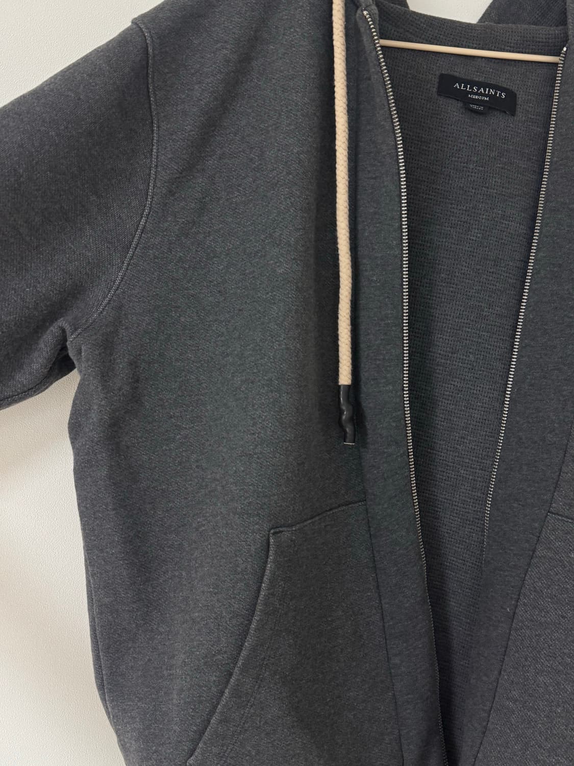 올세인츠 후드 집업 그레이 상품이미지2