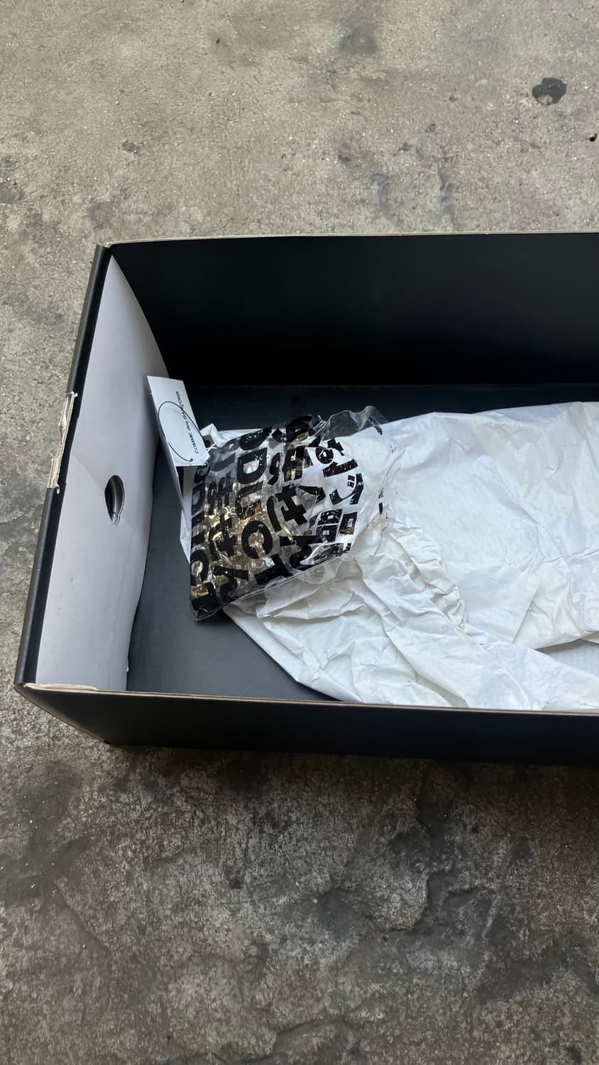꼼데가르송 샥스 블랙 300 상품이미지5