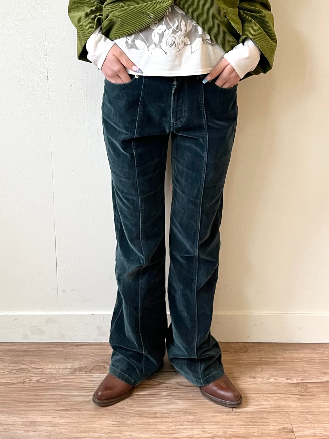 CROSS FIVE CLASS 벨벳 진 상품이미지4