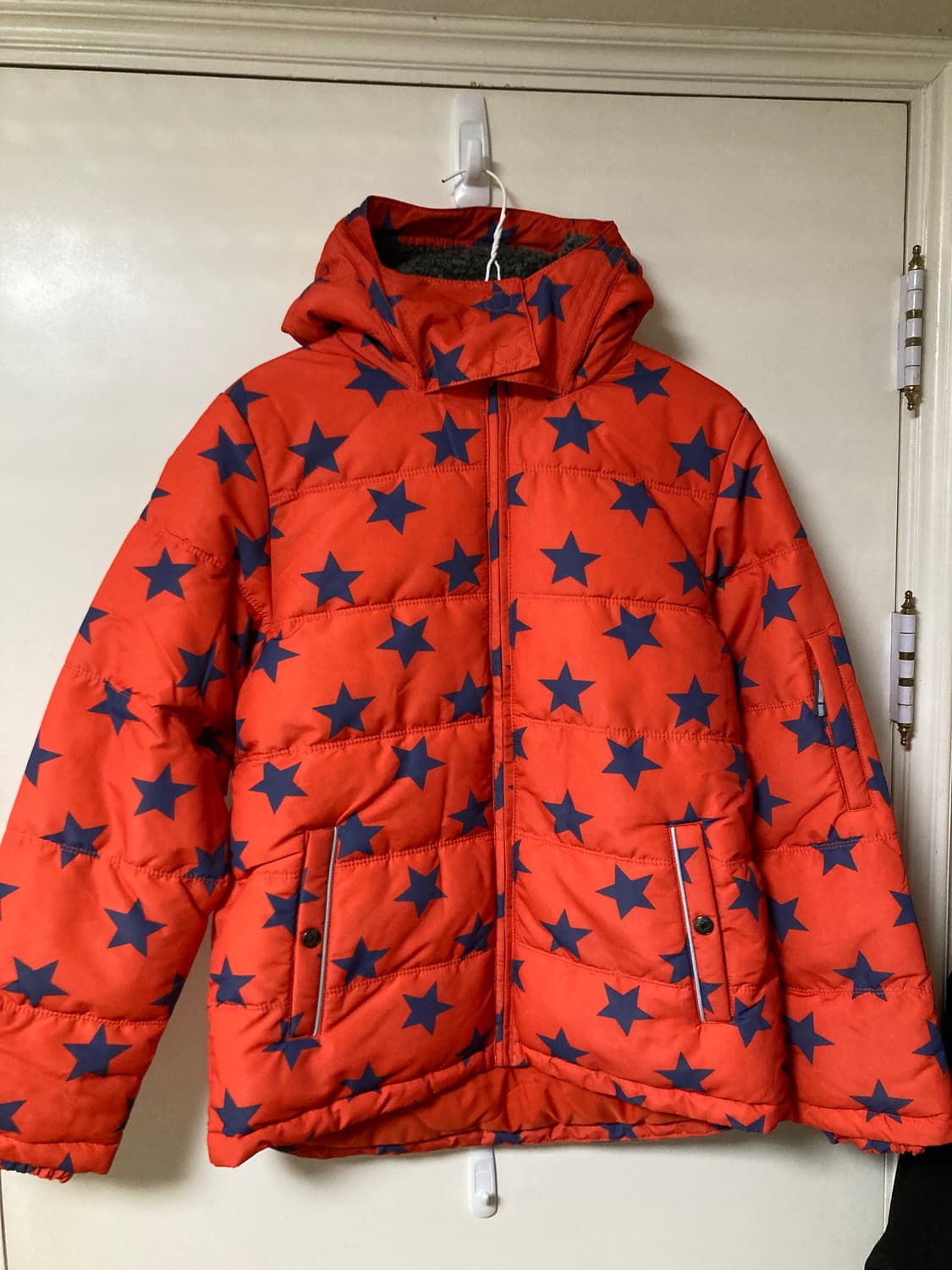 Boden 보덴 레드 스타 패딩 자켓 13-14Y 상품이미지1