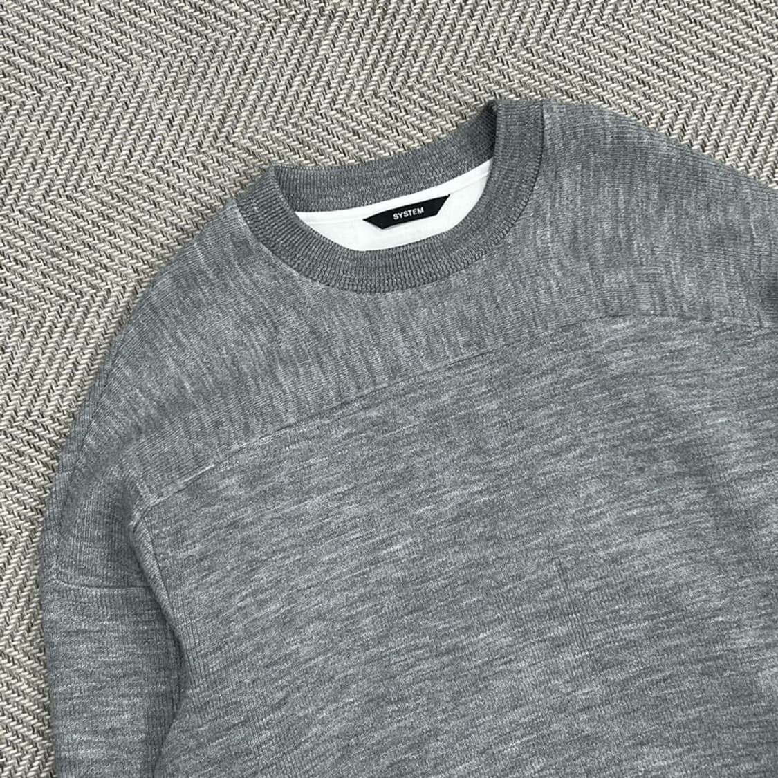 시스템 지퍼트임 니트 v0849 상품이미지3