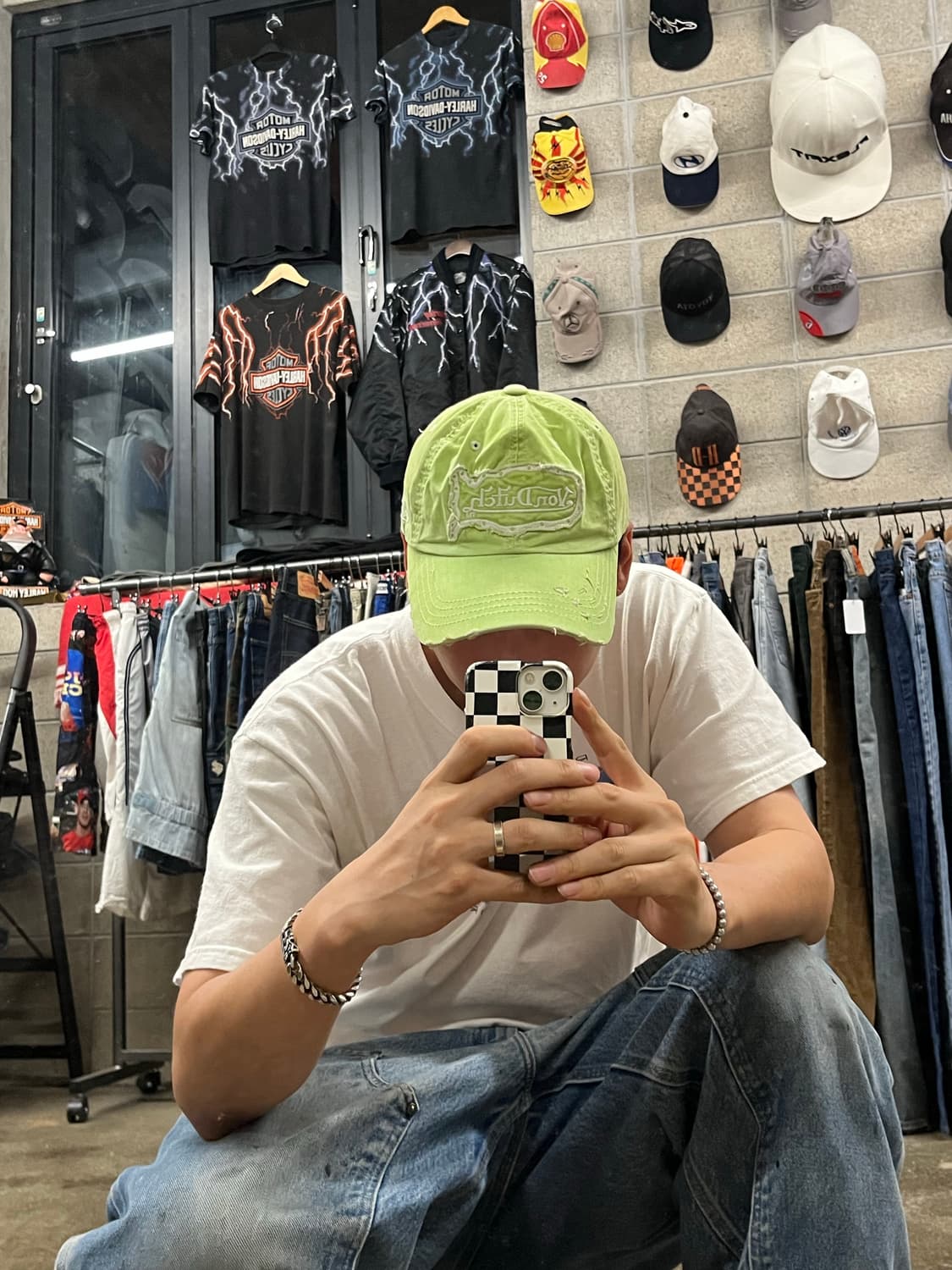 본더치 데미지 로고 볼캡 상품이미지6