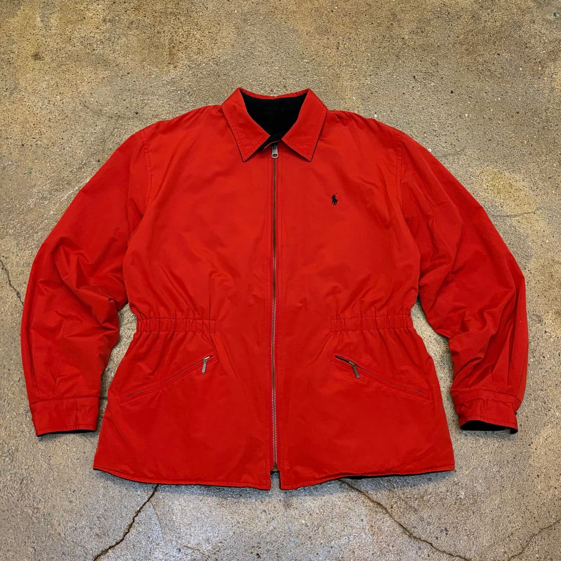 00s 미국 빈티지 폴로랄프로렌 양면 후리스 야상 자켓  상품이미지1