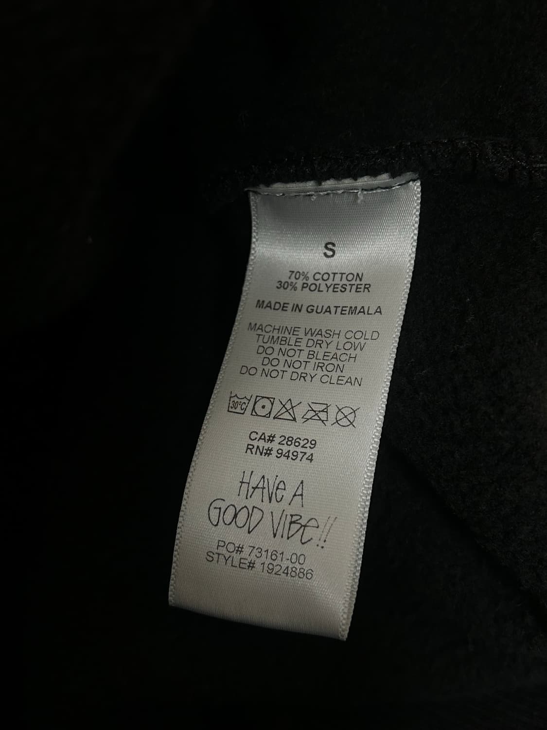 스투시 파라다이스 로스트 스컬 블랙 후드티 상품이미지8