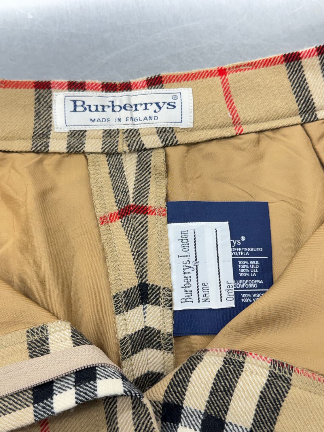 버버리 노바체크 울 하프 쇼츠 상품이미지5