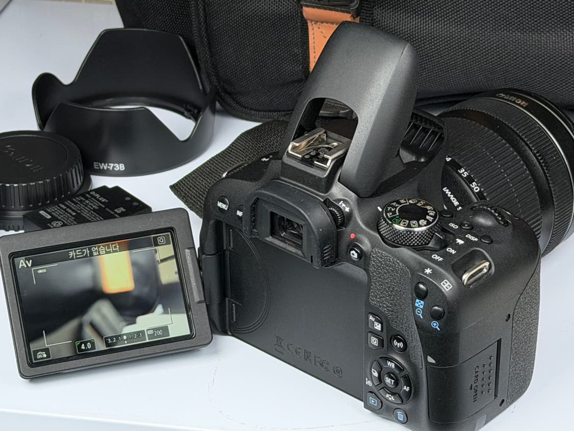 캐논 EOS 800D EFS 18-135 IS STM 렌즈 DSLR 카메 상품이미지7