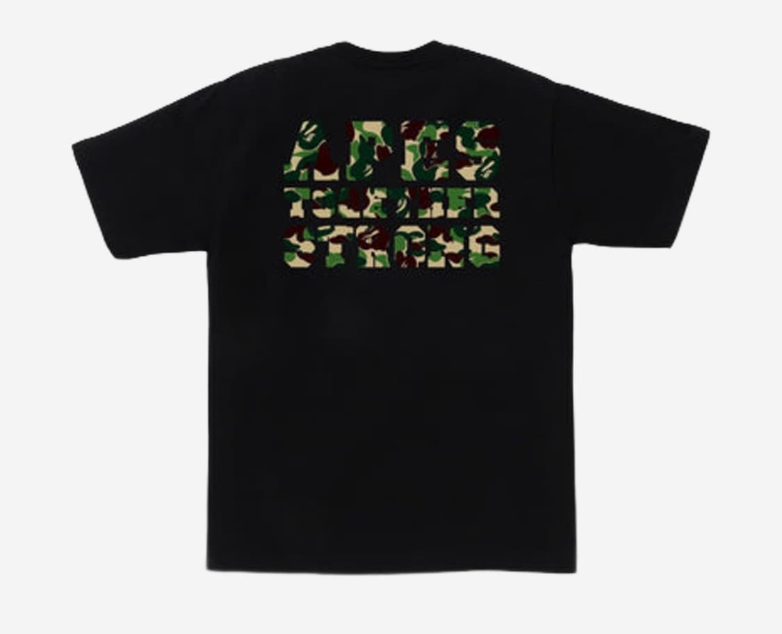 BAPE ABC Camo College ATS 반팔 상품이미지2