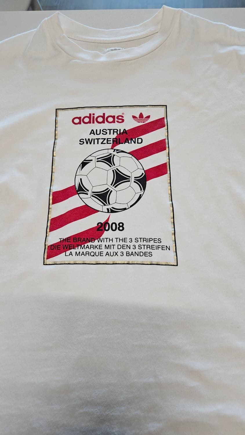 아디다스 2008 스위스-오스트리아 유로 월드컵 티셔츠 상품이미지2