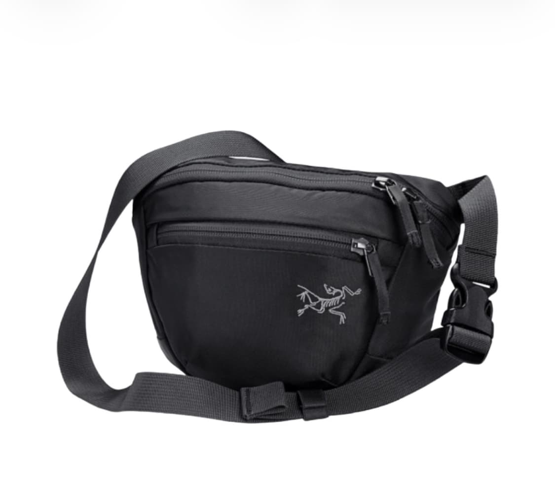 아크테릭스 멘티스2 웨이스트백 블랙 상품이미지1