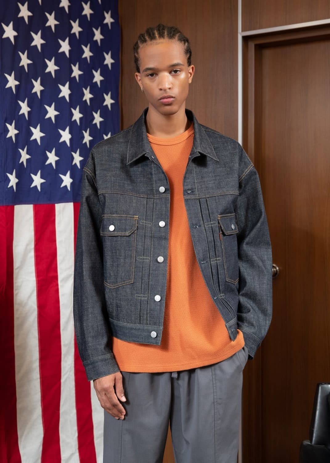 ODS 올리브드랩서비스 스펙테이터 데님 자켓 M 상품이미지3