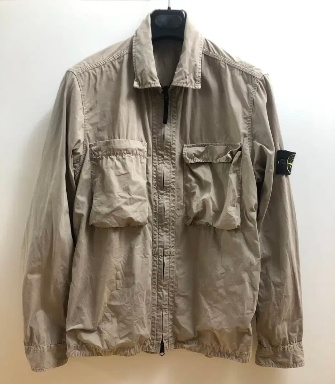 스톤아일랜드 가먼트다이드 오버셔츠 상품이미지1