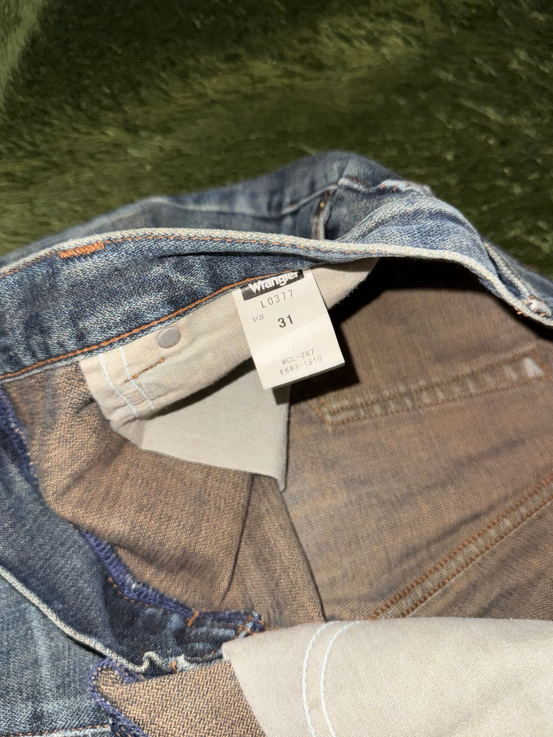 [31] wrangler 랭글러 재팬 빈티지 워시드 부츠컷 데님 팬츠 상품이미지4