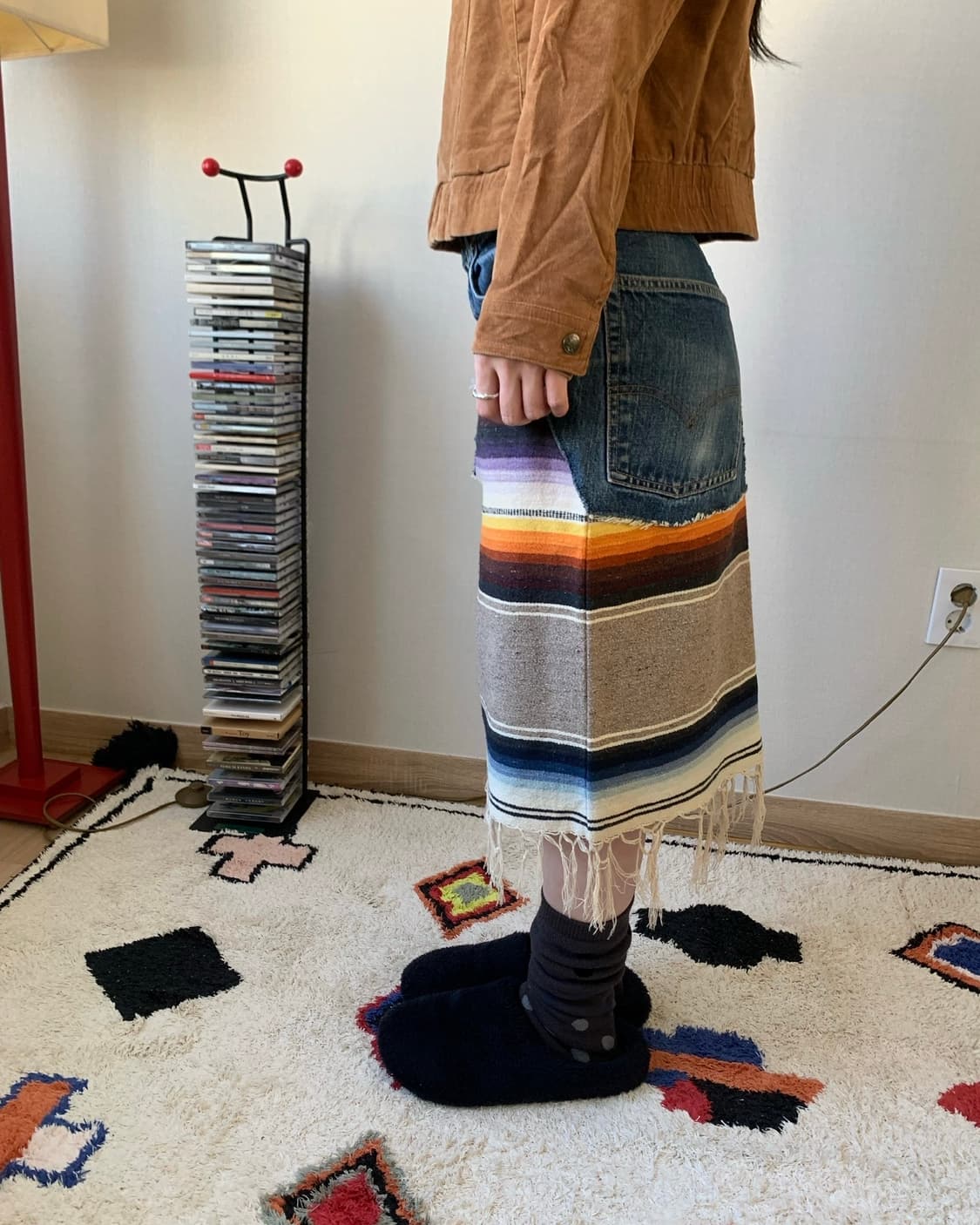 levis ethnic rainbow.. skirt 상품이미지6