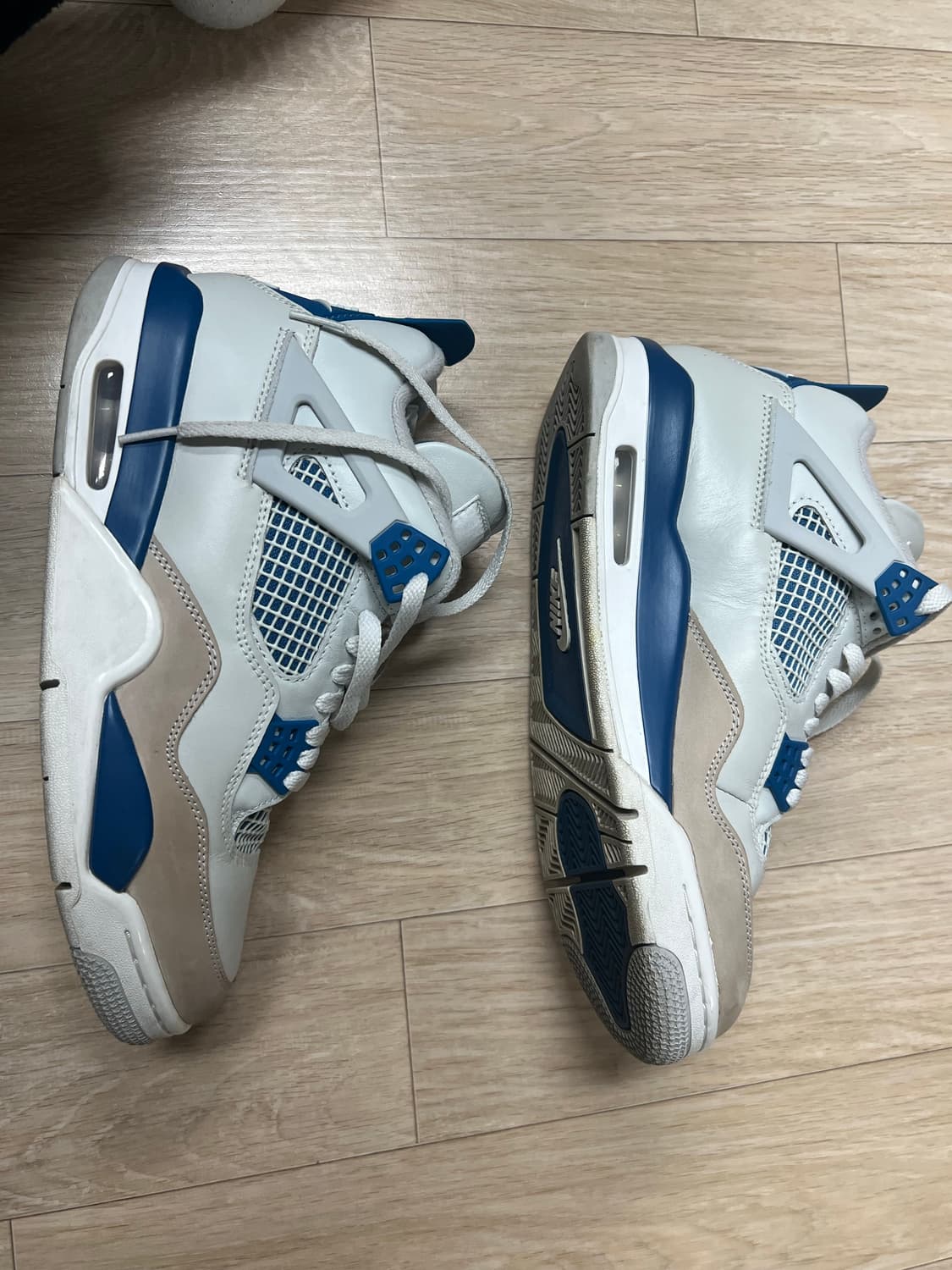 나이키 조던 4 레트로 인더스트리얼 블루(270mm) 상품이미지3