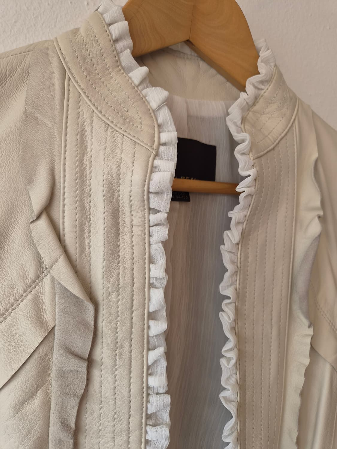 North Beach 여성 프릴양가죽자켓 M55사이즈 상품이미지7