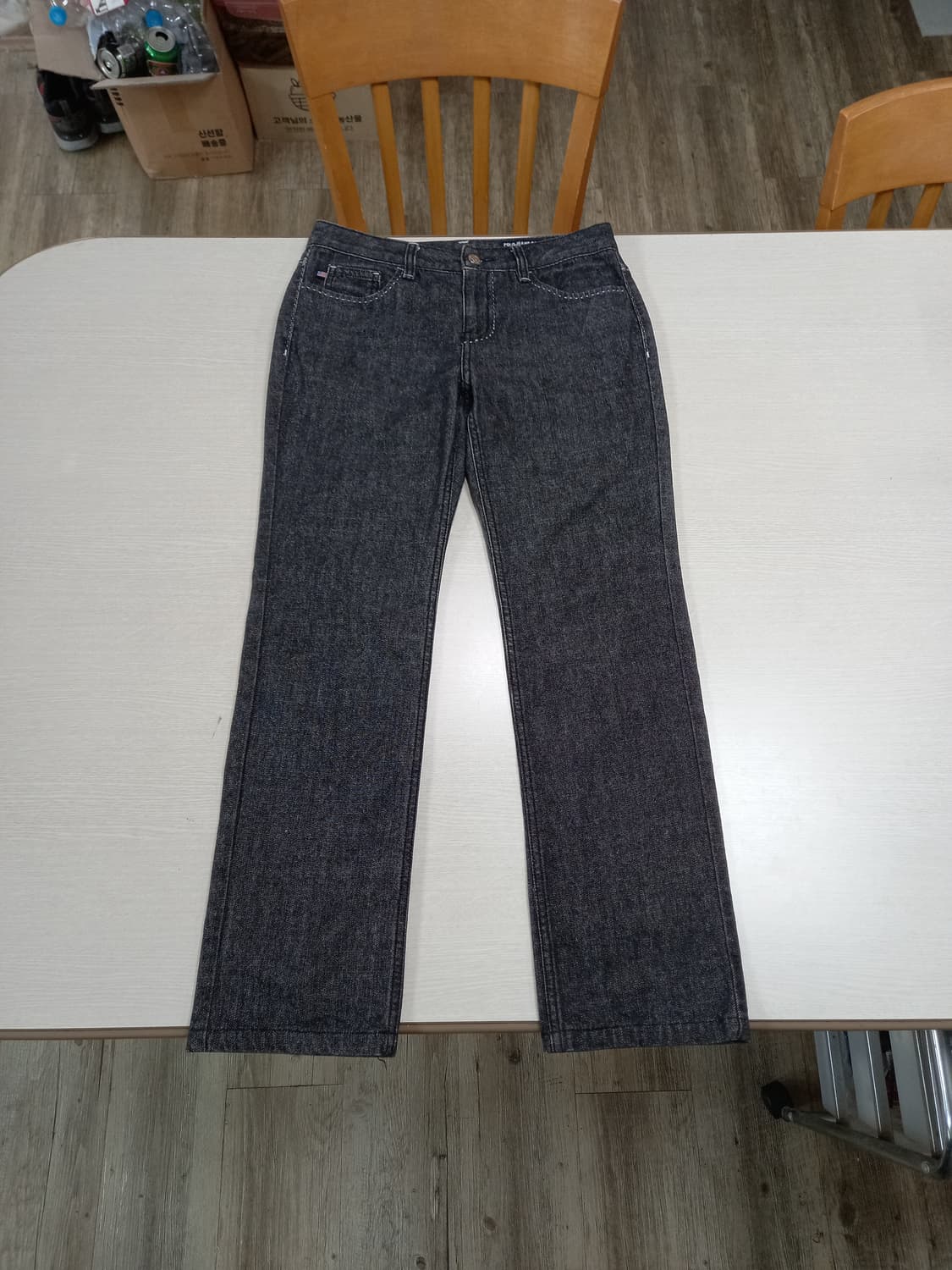 27 POLO RALPH LAUREN 일자진 다크그레이 27-631 상품이미지1