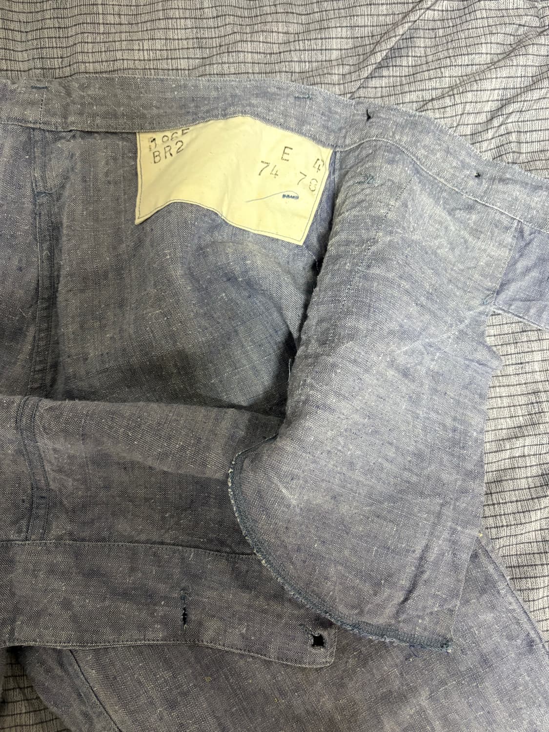 1960’s franch navy sailor pants 상품이미지4