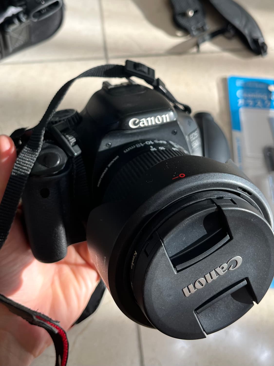 캐논 EOS 550D 카메라 + 렌즈 가방 클리닝 키트 상품이미지2