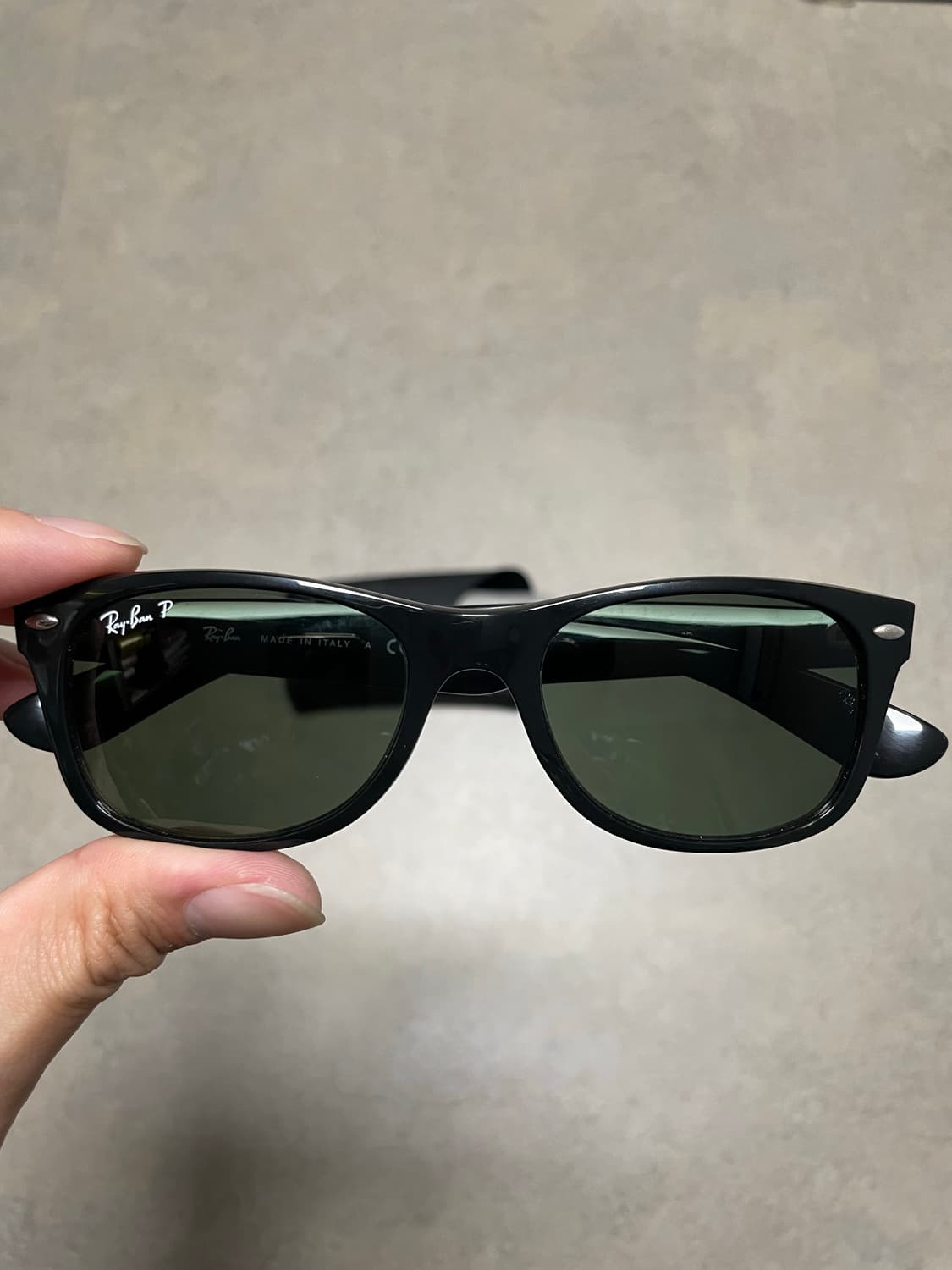 레이벤 2132 편광 52사이즈 polarized new wayfarer 상품이미지2