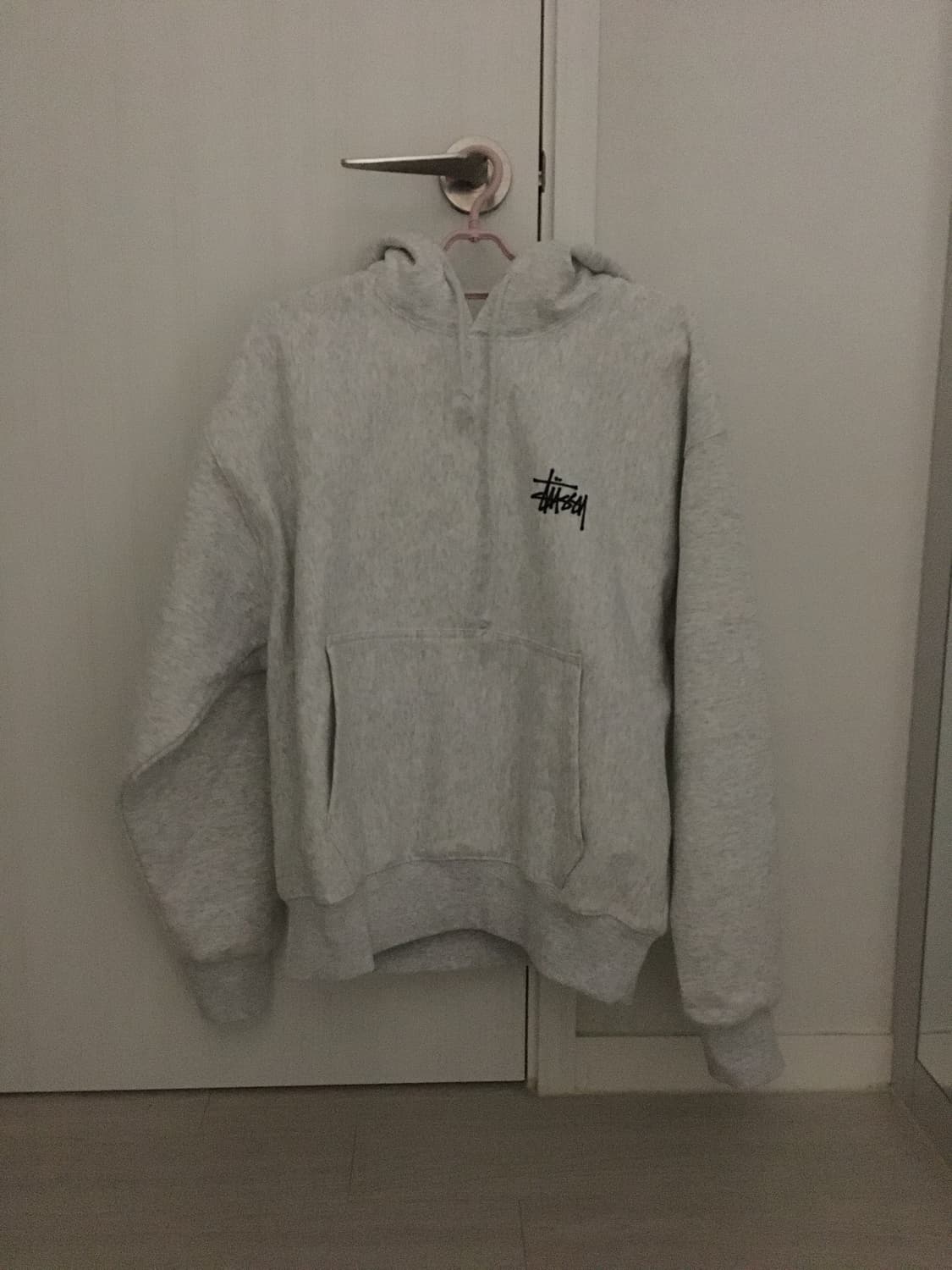 스투시 기모 멜란지 후드티 상품이미지3