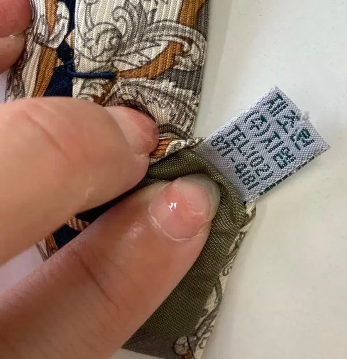 아쿠아스큐텀 넥타이 상품이미지6