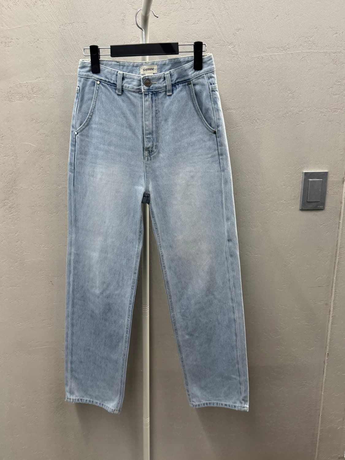 SIENNE 연청 세미 와이드 데님 S 상품이미지2