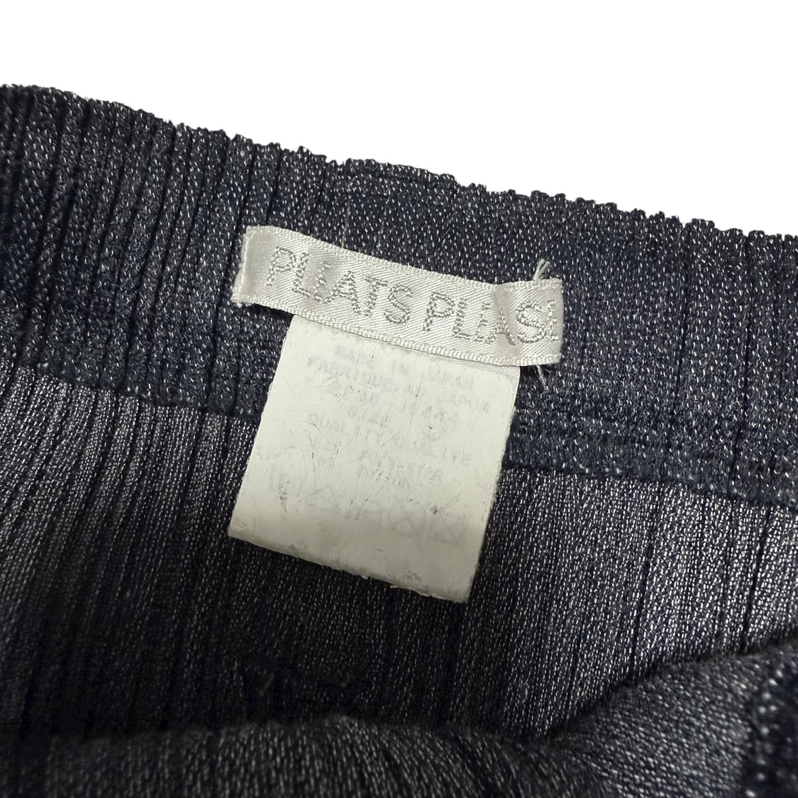 이세이미야케 플리츠플리즈 데님 포켓 미디스커트 상품이미지8