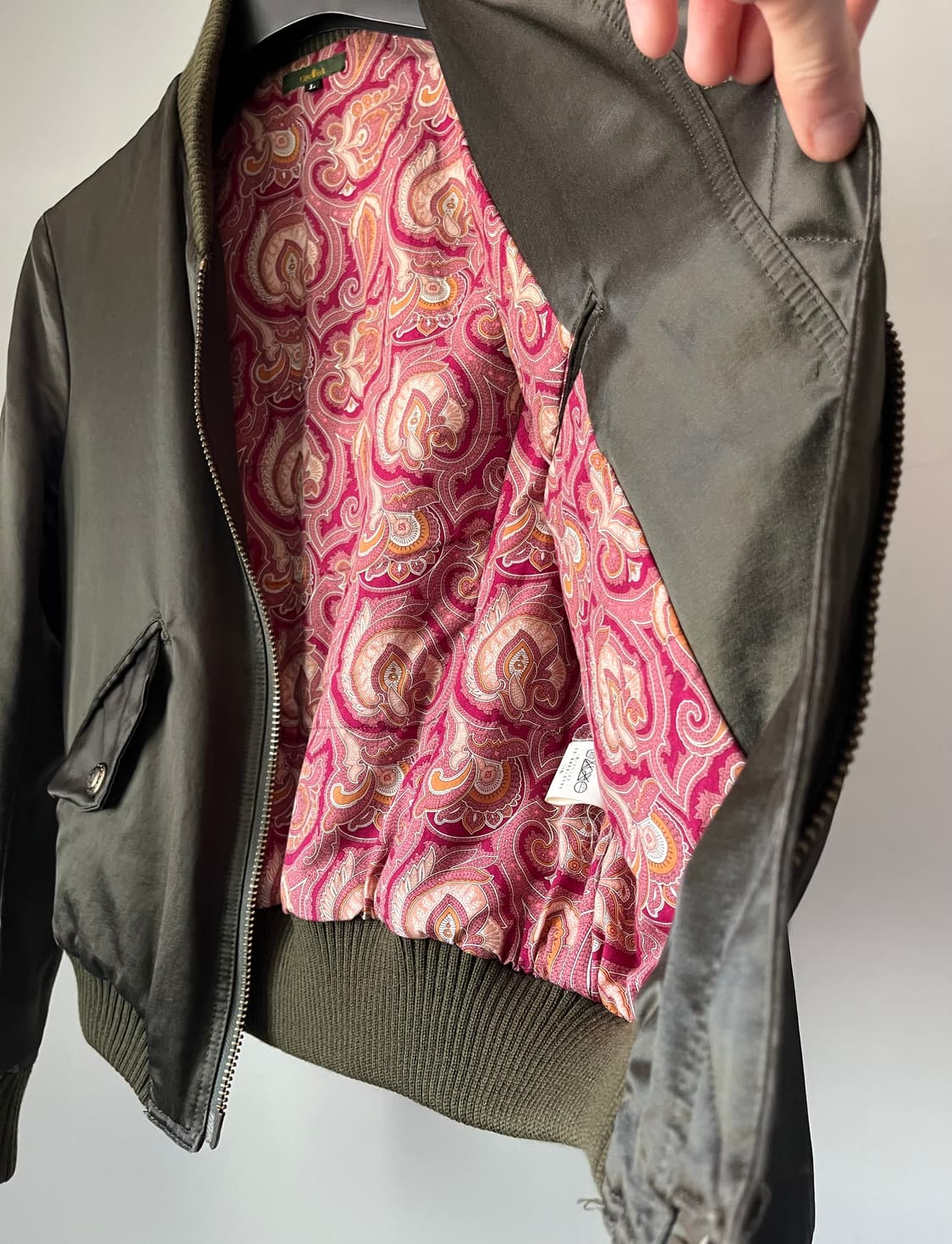 Obelisk Embroidered Flight Bomber Jacket 상품이미지7