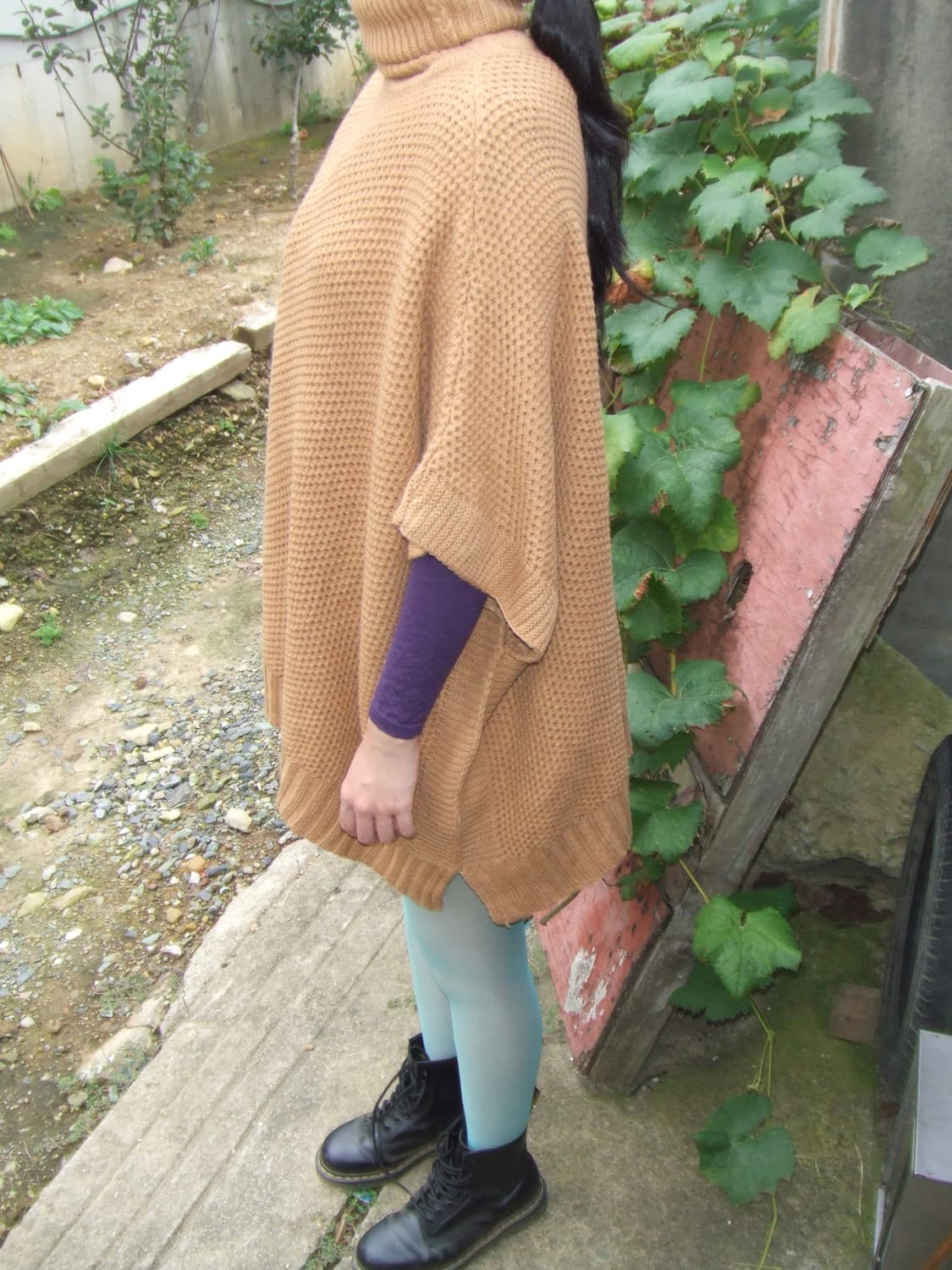vintage brown turtleneck knit 상품이미지3