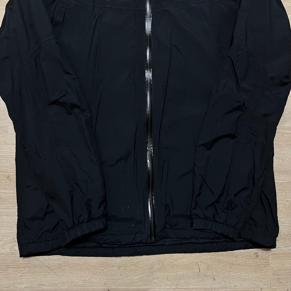 노스페이스 화이트라벨 블랙 로고 바람막이 후드자켓 [블랙] L/100 상품이미지3