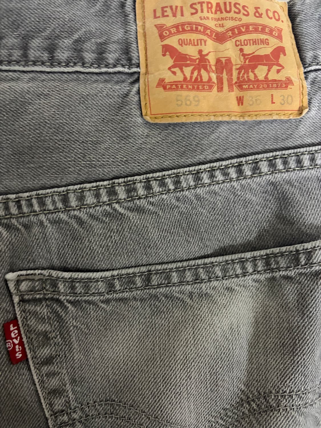 리바이스 569 36x30 상품이미지3