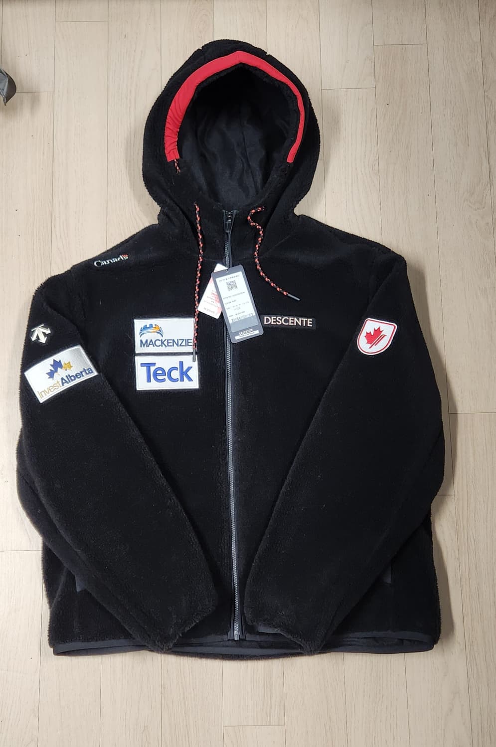 데상트 새상품 캐나다 스키크로스 셰르파 후리스 110-115 23SS 상품이미지2