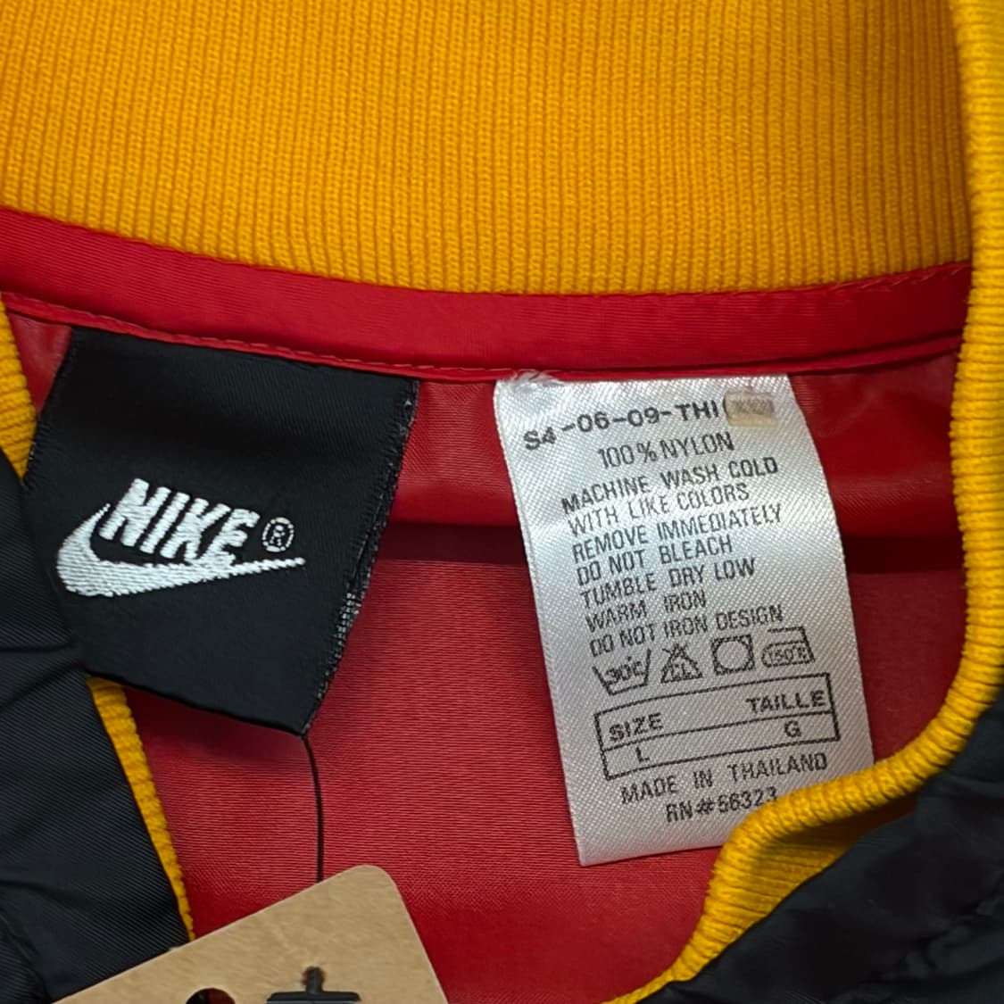 90s 미국 빈티지 나이키 농구 바람막이  상품이미지5