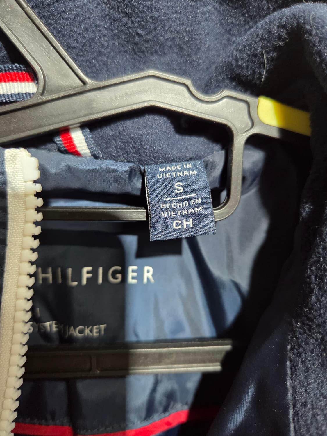 타미힐피거 네이비 퀼팅패딩 상품이미지3