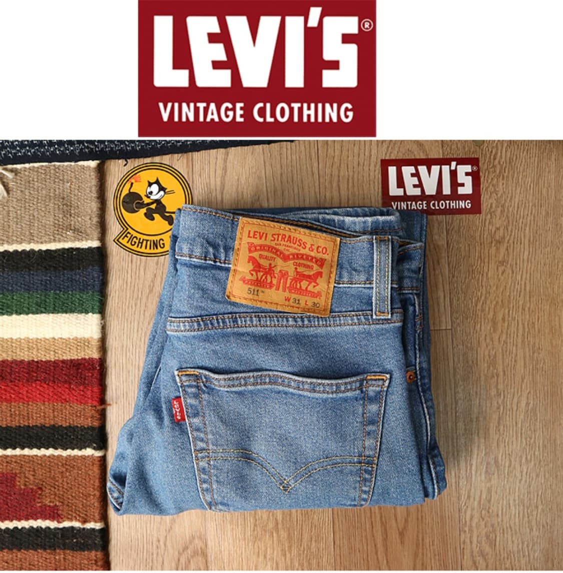 LEVIS 리바이스 511 슬림핏 데님 30사이즈  상품이미지1